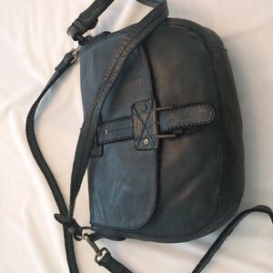 Gianni Conti leather crossbody or handbag vintage look